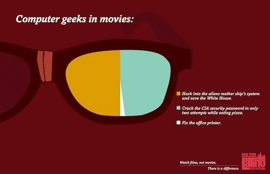 Hilarious Movie Clichés - My Modern Metropolis #infographic #illustration