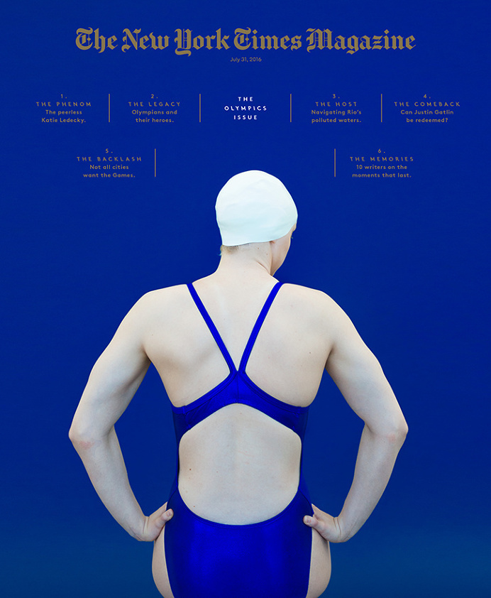 The New York Time Olympics Cover