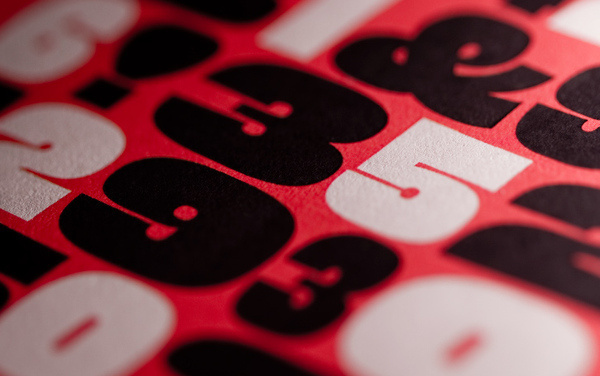 Poster Numerals #numerals #house #industries #numbers #eames