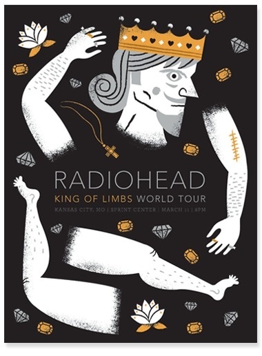 blog - tad carpenter #illustration #radiohead #poster