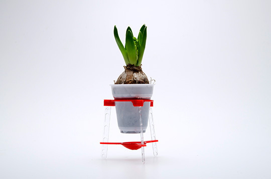 NERDS - WS2013/14 unibz.it #nerds #pot #product #reusing #flower #3d-printer #rendering