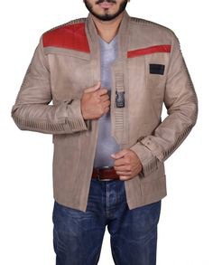 Star Wars Finn Leather Jacket (1)