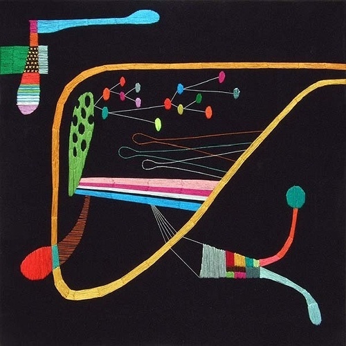 The Strange Attractor #pattern #colours #sewing
