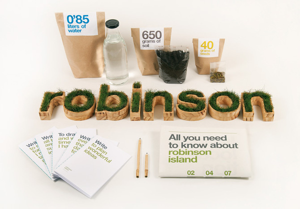 Robinson island #type #print #identity