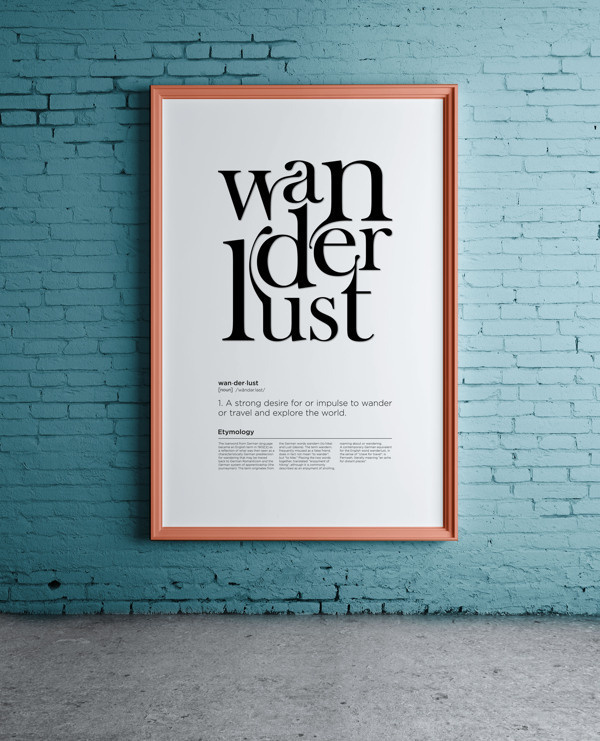 I wish to find a place to purchase this&so awesome. #wanderlust #print #ligature #poster #typography
