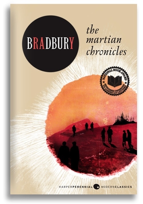 35 Amazing Book Covers From 2011 - You The Designer | You The Designer #martian #design #bradbury #book #cover #ray #chronicles #adam #johnson