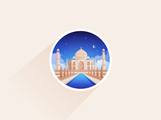 #icon #travel #india #tajmahal