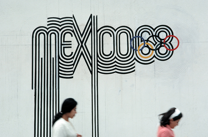 #olympic #mexico #logo #wall #68 #event