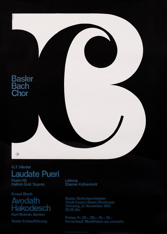Basler Bach Chor by Hofmann, Armin