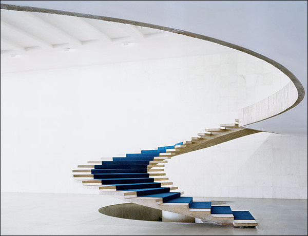 The New York Times > Magazine > Slide Show > The Last of the Moderns #stairs