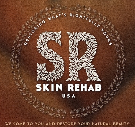 Logo_Design_by_David_Brier SKIN_REHAB_USA #botanical #lettering #design #logo #typography
