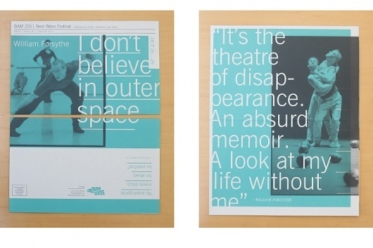 William Forsythe « PAT MORIN, Designer #print #brochure