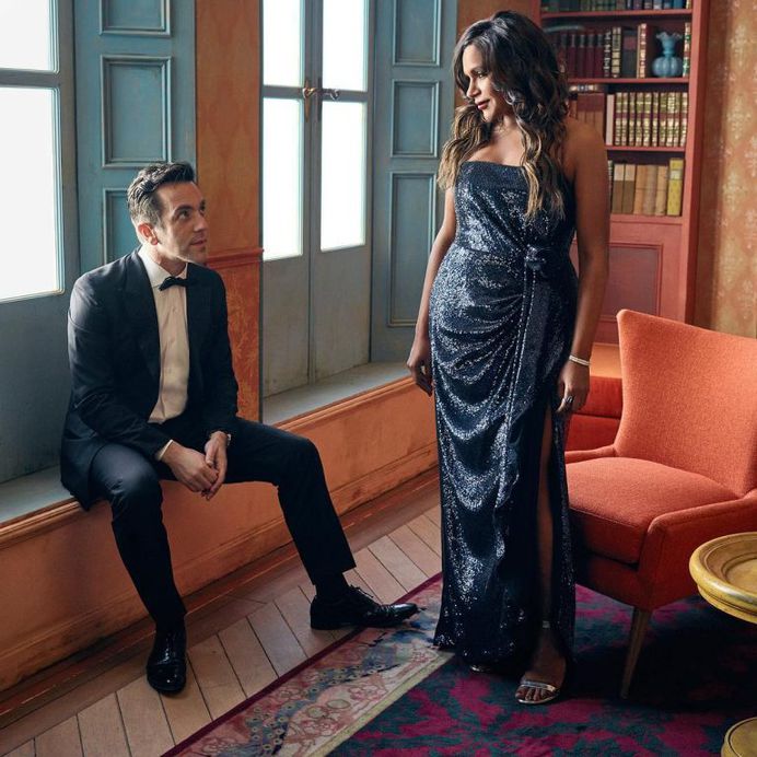 Mindy Kaling and BJ Novak