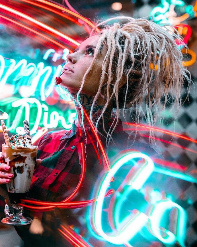 Futuristic Moody Portrait Photography by Alexander Kurnosov
