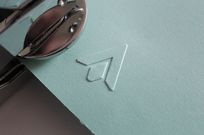 Personal Logo design #logodesign#graphicdesign #branding #flint #arrow #emboss #press www.ashflint.com