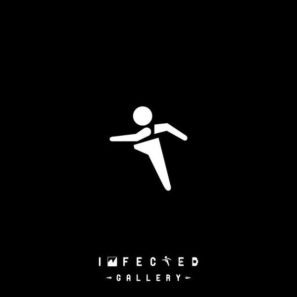 Infected gallery Icon #gallery #branding #infected #icon #design #logo