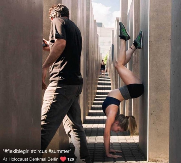 Yolocaust: Shahak Shapira Shames Tourists Who Take Selfies at The Holocaust Memorial
