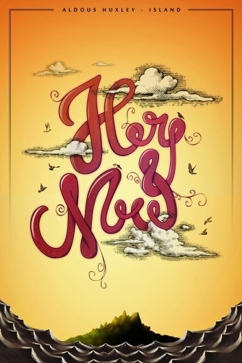 Here and Now by ~luuqas #illustration #typography