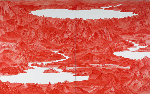 by Sea Hyun Lee #illustration #painting #landscape