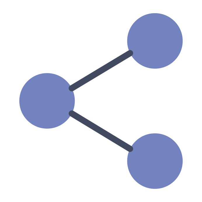 See more icon inspiration related to share, social media, connector, social network, multimedia, shapes, interface and circles on Flaticon.