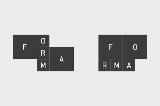 Forma - Aaron Gillett #logo #square #minimal #grey