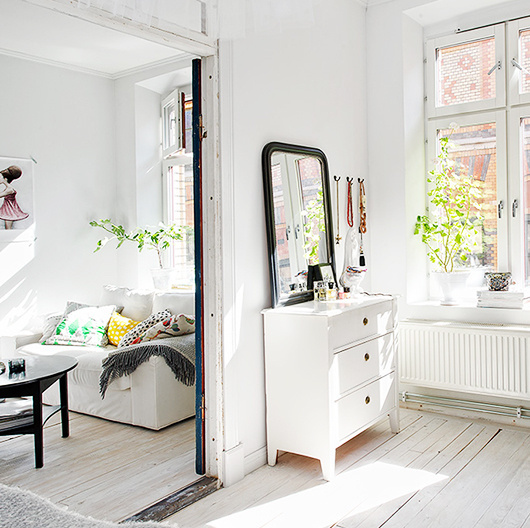 french blue in sweden / sfgirlbybay #interior #design #decor #deco #decoration