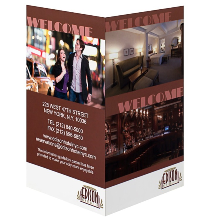 Single Pocket Hotel Key Card Holder