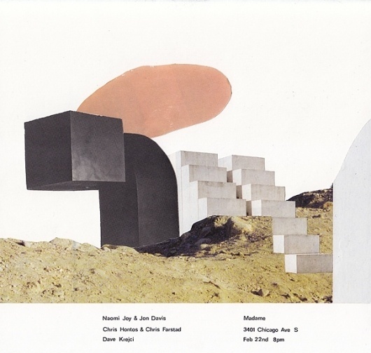GigPosters.com - Naomi Joy & Jon Davis - Chris Hontos & Chris Farstad - Dave Krejci #gigposter #collage #poster