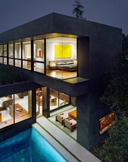 Vienna Way Residence by Marmol Radziner | Daily Icon #modernism #vienna #house