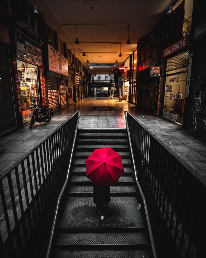 Moody and Cinematic Street Photography by Panagiotis Koutroumpis