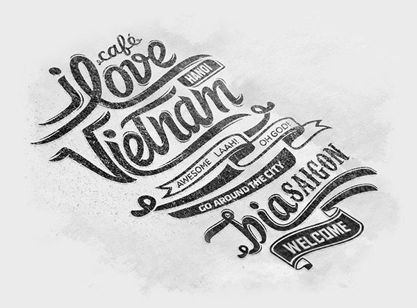 Vietnam Typography & Artwork