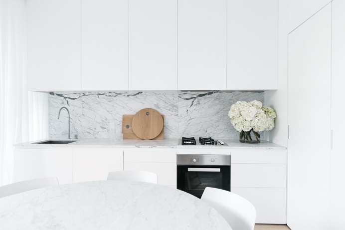 Paddington by cm studio. #kitchen #minimal #cmstudio #marble