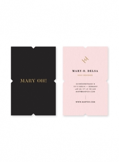 Face. Works. / Mary Oh. #business #card #designbyface #stationery #face