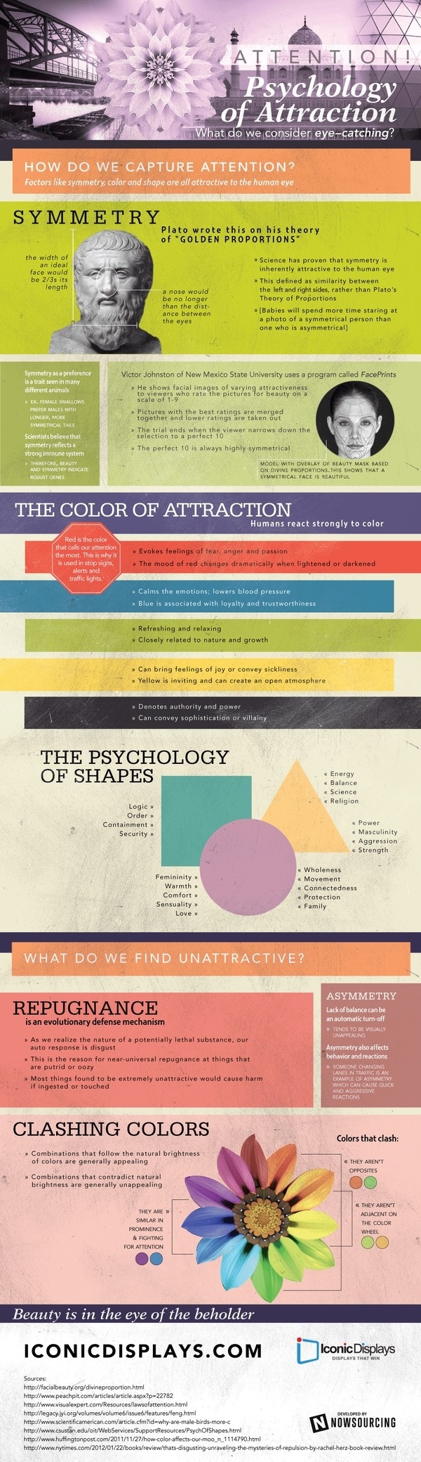 The Psychology of Attraction (Infographic) #infographic