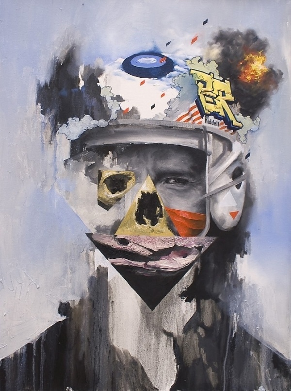 Joram Roukes - F C H i C H K 'L #painting #joram roukes