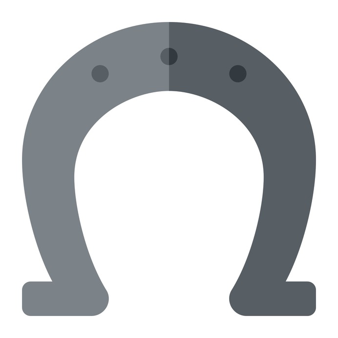 See more icon inspiration related to good luck, miscellaneous, horseshoes, horseshoe, ornamental, horses and horse on Flaticon.