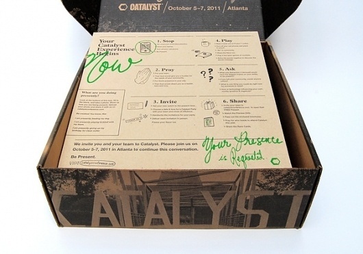 Catalyst East Coast Conference Kit - FPO: For Print Only #packaging #print #conference #identity