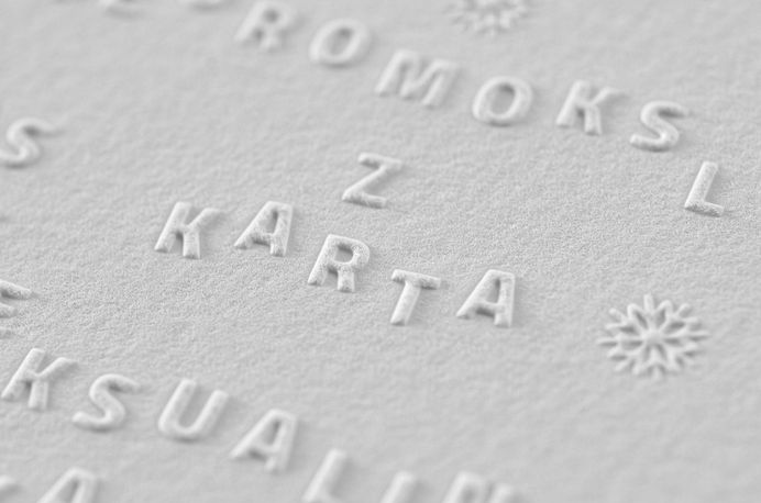 Check out those Stunning Embossed business Christmas cards