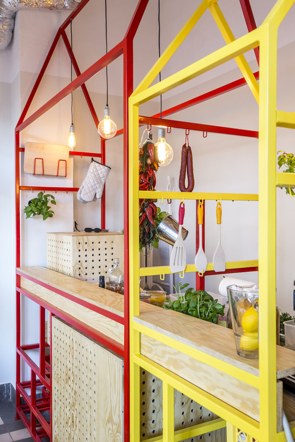 Serwus, Zapiekanka Bar — Warsaw #interior #shop #design