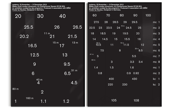 NBBS_LBB_808_Series_framed #braun #neubau #poster #typography