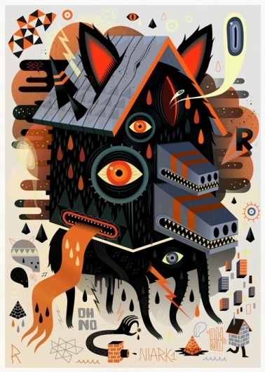 Illustrations by Sebastien FERAUT | 123 Inspiration #sebastien #posters #feraut