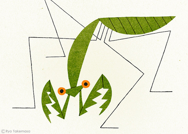 RYO TAKEMASA ILLUSTRATION GALLERY #illustration #design #graphic #mantis