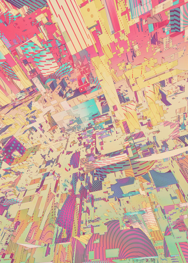 Atelier Olschinsky | PICDIT #illustration #geometric #chaos