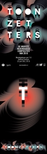 Toonzetters 2011 | Lava Graphic Design, Amsterdam #poster
