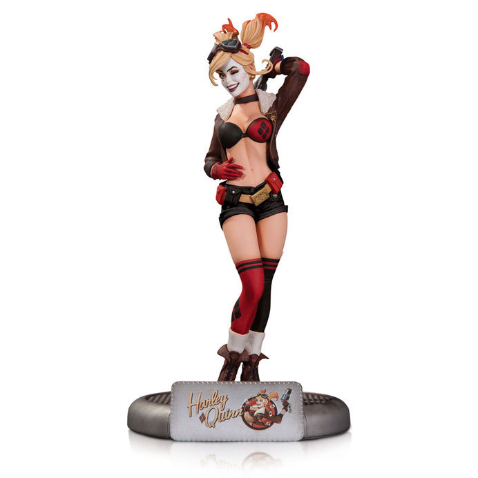 DC Bombshells HarleyQuinn 1 by TKMillerSculpt on deviantART #harley #sculpture #quinn #batman