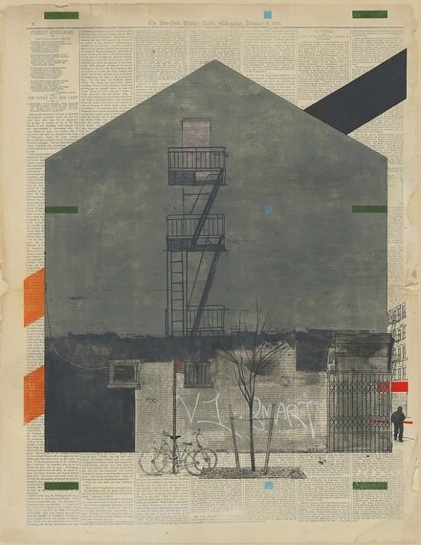 Preview: Evan Hecox – "Dark Island" @ Joshua Liner Gallery « Arrested Motion #collage