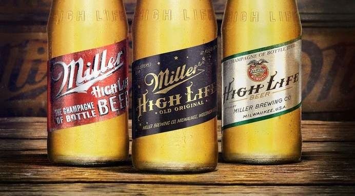 Miller High Life Heritage Series — The Dieline #packaging #design