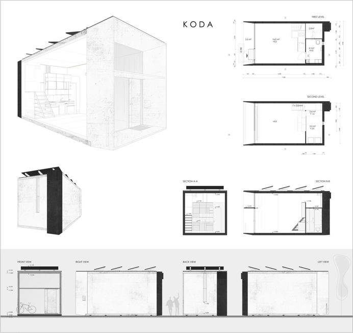 KODA | Prefabricated Tiny House by Kodasema