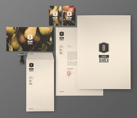 Fruita Blanch : Lovely Stationery . Curating the very best of stationery design #logo #brand #identity #stationery