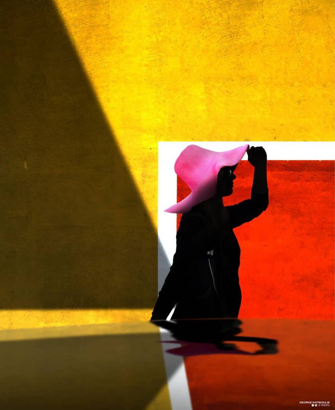 Colorful and Minimalist Street Photography by George Natsioulis